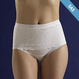 Corsinel Maximum Support Underwear Female, Low, Lace - Ostomy Support Underwear - Corsinel - statina.com.au