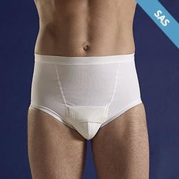 Corsinel Maximum Support Underwear Male, Low, Brief - Ostomy Support Underwear - Corsinel - statina.com.au