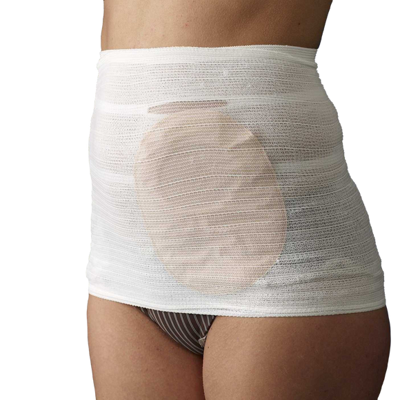 Corsinel Support Underwear High Women's Briefs for Stoma & Hernia │  Underwear with Maximum Support in Discreet Design │ for Umbilical, Scar &  Hernia, Reliable Protection & Support