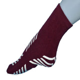 Safesox Premium Slip Resistant Socks - Burgundy - shop by department - vendor-unknown - statina.com.au